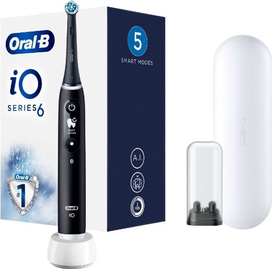 Oral-B Io 6S Elektrische Tandenborstel Wit By Braun Aanbieding bij Etos