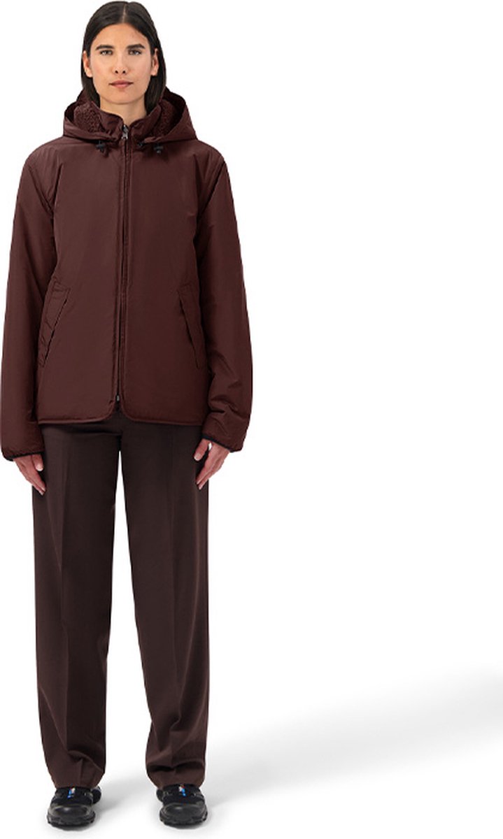 Regenjas - MAIUM Regenjas Unisex Teddy Windbreaker Bitter Chocolate - Maat