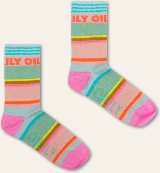 Oilily - Chaussettes mi-mollet Miyu - Vert - 32-34