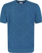 Gabbiano T-shirt Gestructureerd T Shirt 155510 0003 Petrol Mannen Maat - M