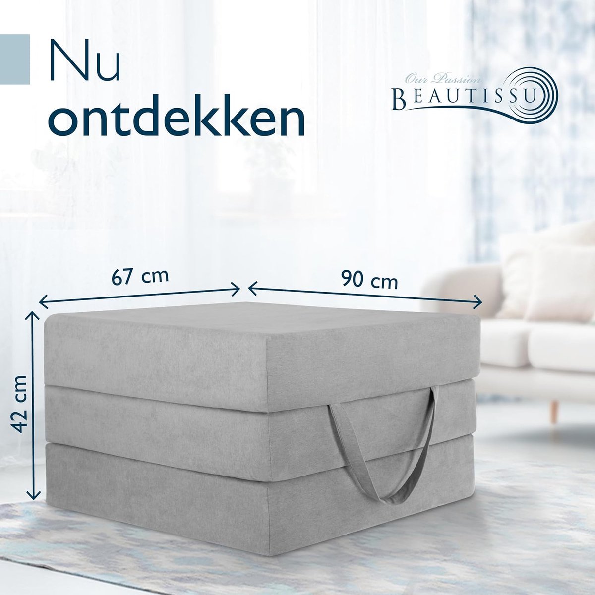 Beautissu - Premium Opvouwbaar Matras XL thumbnail 3
