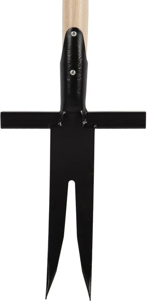Talen Tools - Zuringsteker - Distelsteker - 2 tanden - Essenhouten steel - 85 cm van Merkloos	 — afbeelding 2