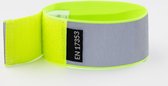 Set 2 stuks - Reflecterende armband/beenband fluo geel met velcro -3M - EN17353 certificaat
