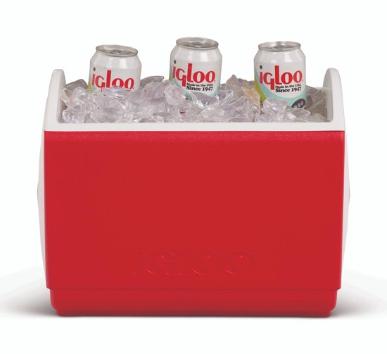 Igloo -playmate elite ultra - passieve koelbox - 15 liter - rood van Merkloos — afbeelding 4