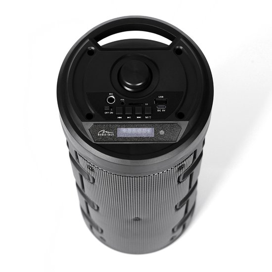 Media-Tech draadloze luidspreker, Bluetooth, karaoke, 1000W, zwart, MT3165 van Merkloos — afbeelding 4