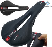 Goods TR. Selle de vélo confortable - Selle de vélo de randonnée Sport - Unisexe Zwart