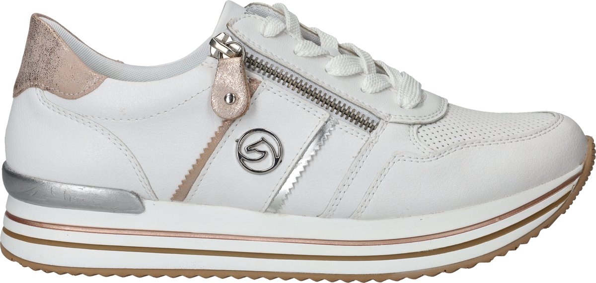 Remonte Sneakers - Dames - Wit - Maat:36