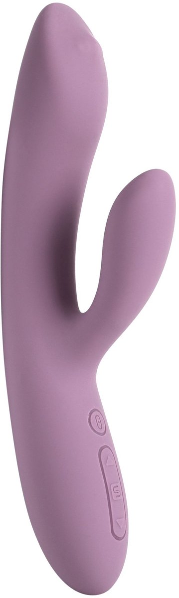 Goedkoopste SVAKOM - Trysta Neo - Interactieve Rabbit Vibrator met G-Spot Balletje - Pink