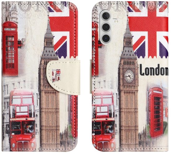 Étui Coverup - Adapté aux étuis Samsung Galaxy S25 / S24 - Étui Coverup Book - Londres
