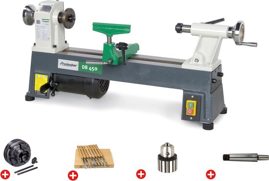 pack-houtdraaibank-254x450mm-klauwplaat-4-bekken-dia-100mm-8-dlg