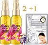 Pantene Pro V Huile capillaire Huile capillaire infusée à la noix de coco - 2 x 100 ml - Huile Cheveux - Spécialement pour Cheveux Droog et abîmés - Cheveux hydratés, soignés et brillants