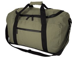 NORLÄNDER S.G. Reistas RPET - Duffel handbagage - Olijfgroen