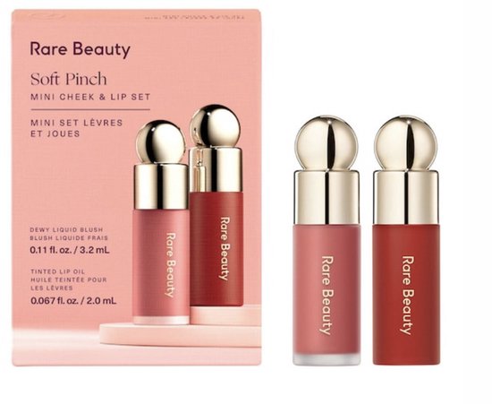 RARE beauty Mini Set - Soft Pinch Blush & Lip Oil - Vegan