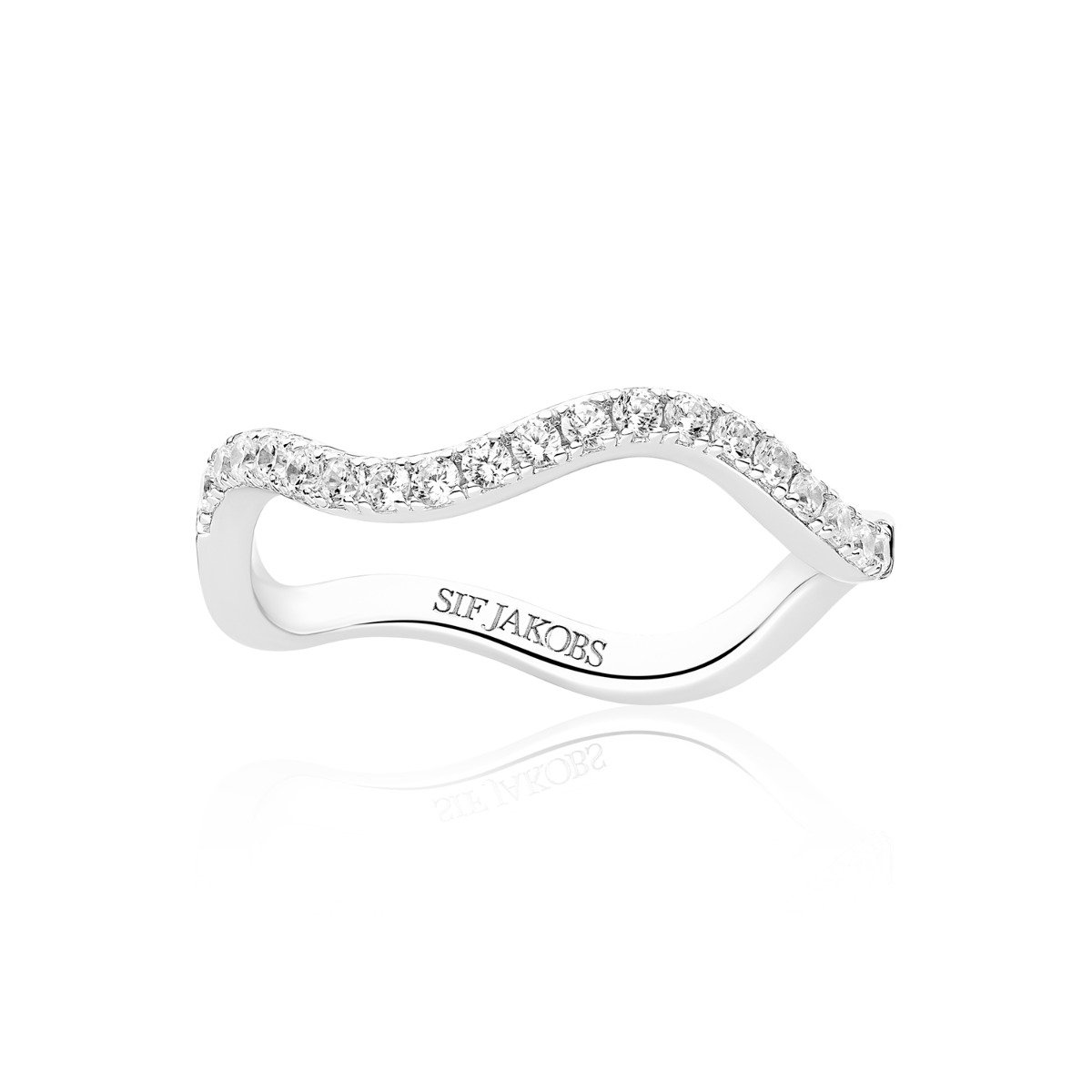 Sif Jakobs Ellera SJ-R3869-CZ-56 - Dames - Ring - Zilver - Maat 56
