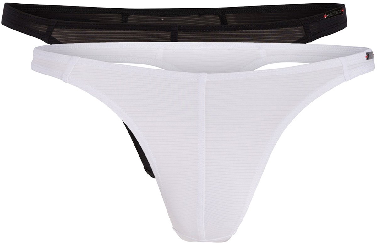 olaf benz Heren string 2 pack RED1201