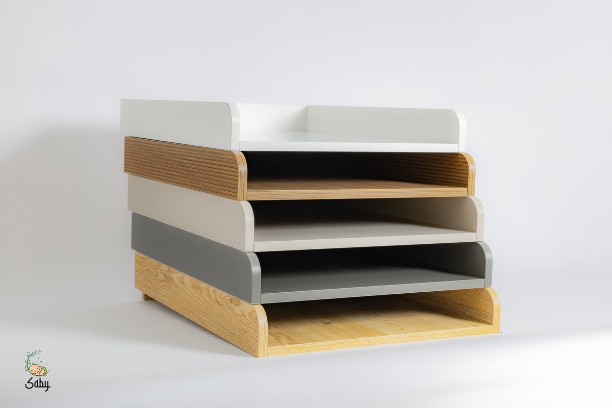 Bol.com Saby Universele Commode Bladvergroter - Geschikt voor Alle Kasten- Hoogglans wit- MDF- Eenvoudig in elkaar te zetten - C... aanbieding