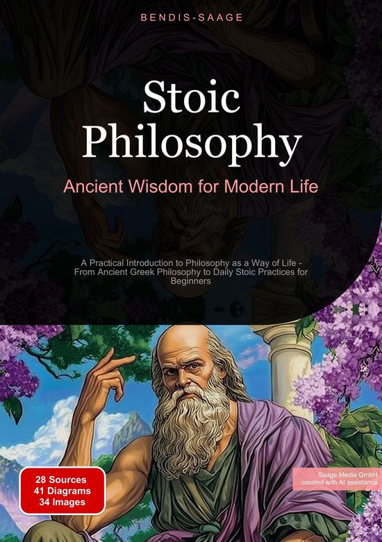 Stoic Philosophy: Ancient Wisdom for Modern Life - cover