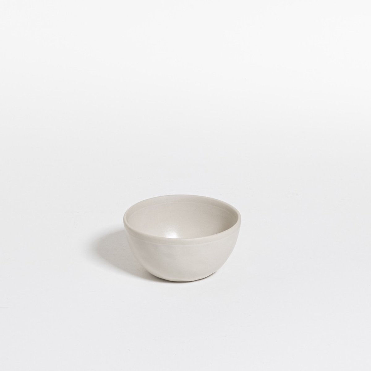 The Table - Atelier - Kommen - Set van 2 - Asparagus - wit - handgemaakte kom - Ø 10 cm
