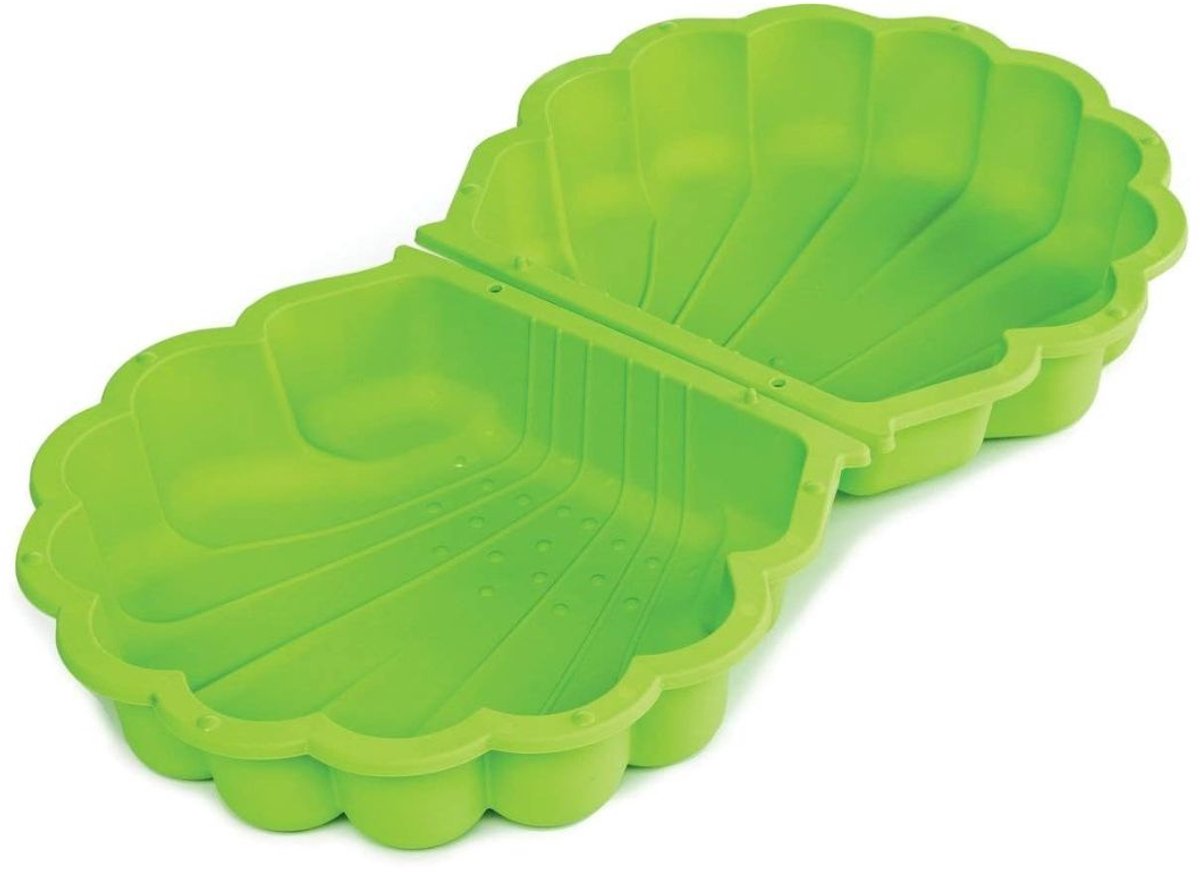 Zylo® Zandbak Schelp - Zand en Water Schelp - Zandbad - Groen - 87cm x 78cm x 20cm