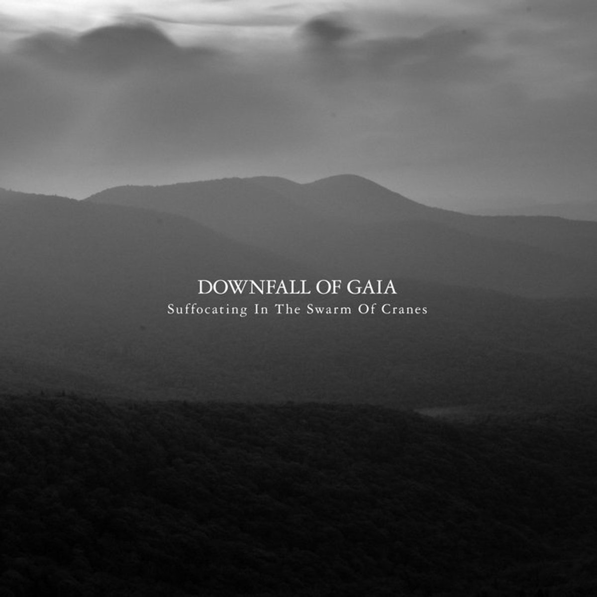 Downfall of Gaia - Suffocating In The Swarm Of Cranes 2LP (clear & black marbled vinyl)
