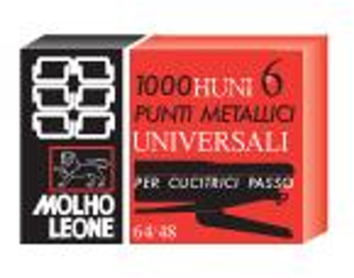 Molho Leone Staples 6 mm 1000 nietjes