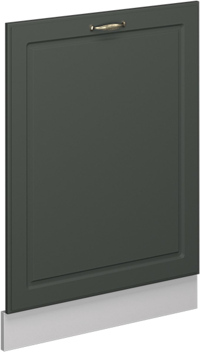 Vicco Fame-Line Vaatwasserfrontpaneel – 60 cm zonder werkblad Groen-Goud Landhuis