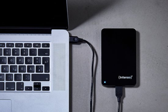 Intenso 2,5" Memory Case, 5 To, 2.5", 3.2 Gen 1 (3.1 Gen 1), 5400 tr/min, Noir