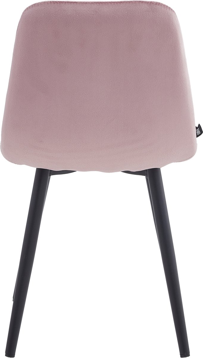Colenis® - Bambi Kinderstoel - Set Van 2 - Roze - Fluweel - Velvet van Merkloos — afbeelding 3
