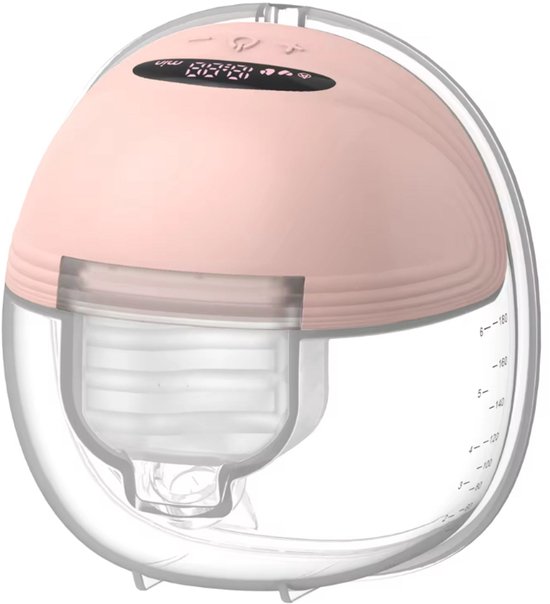 Elektrische Draadloze Borstkolf – Handsfree & Draagbaar – BPA-Vrij – Borstkolf Kolfapparaat - 12 Instelbare Niveaus - Handsfree Breast Pump - Handkolf Borstvoeding - Roze