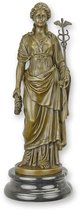 Statue en bronze - Athena - Déesse - 33,6 cm de haut