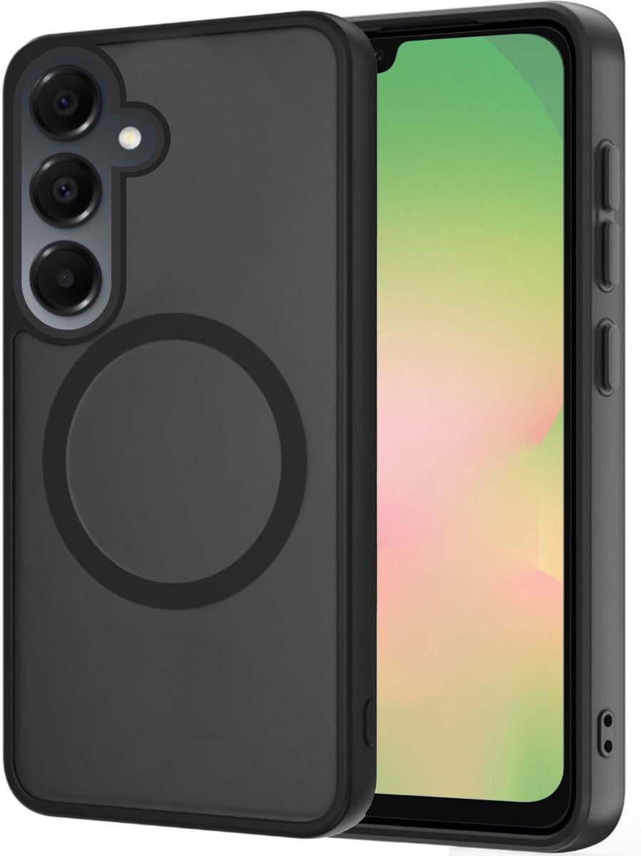 Hoesje geschikt voor Samsung A56 / A36 - Shock Proof Case – Mat Zwart