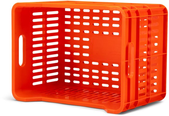 Urban Proof Click Fietskrat 30 Liter Gerecycled Kunststof Orange van Urban Proof — afbeelding 4