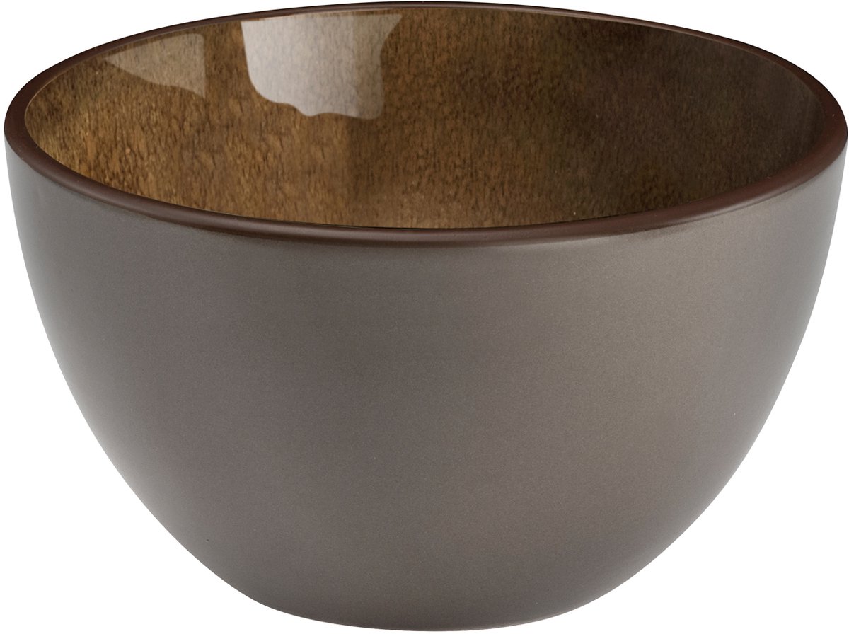 Medard de Noblat - Feeling Bronze - Kom 13 cm - 6 delig - Stoneware