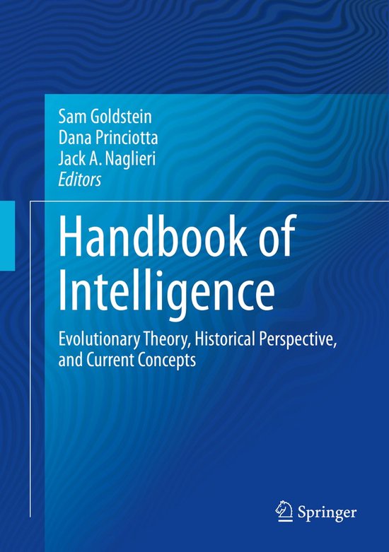 Handbook of Intelligence - cover