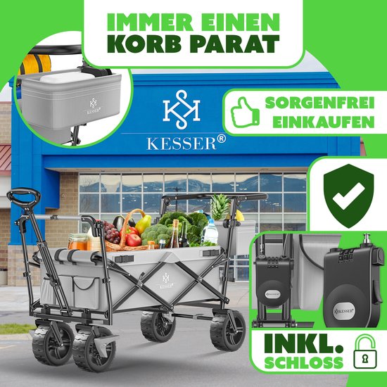 Zusammenklappbare Wagenkarren | für alle Ihre Transportbedürfnisse