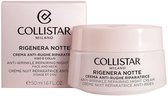 COLLISTAR - Rigenera Crème de Nuit Réparatrice Anti-Rides Face et Cou - 50 ml - Crème de nuit