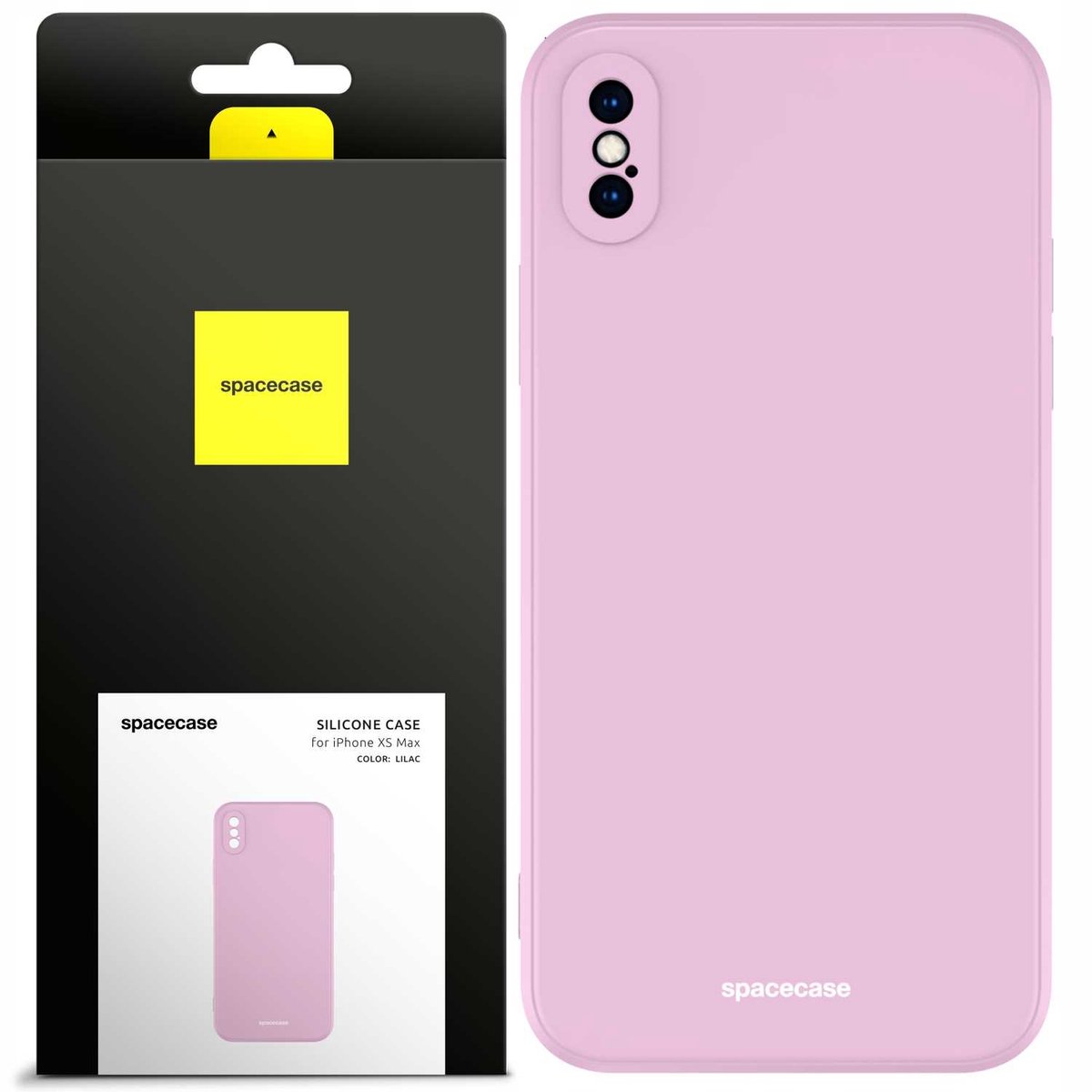 Spacecase Siliconen Hoesje Voor Iphone Xs Max Lilac Telefoonbescherming