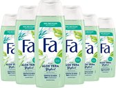 6x Fa Douchegel - Yoghurt & Care Aloe Vera 250 ml