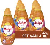 Bol.com Robijn Klein & Krachtig Classics Vloeibaar Wasmiddel - Color - 4 x 22 wasbeurten - Voordeelverpakking aanbieding