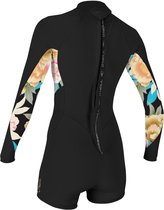 2025 O'Neill Dames Bahia 2/1mm Rug Ritssluiting Lange Mouwen Lentepak