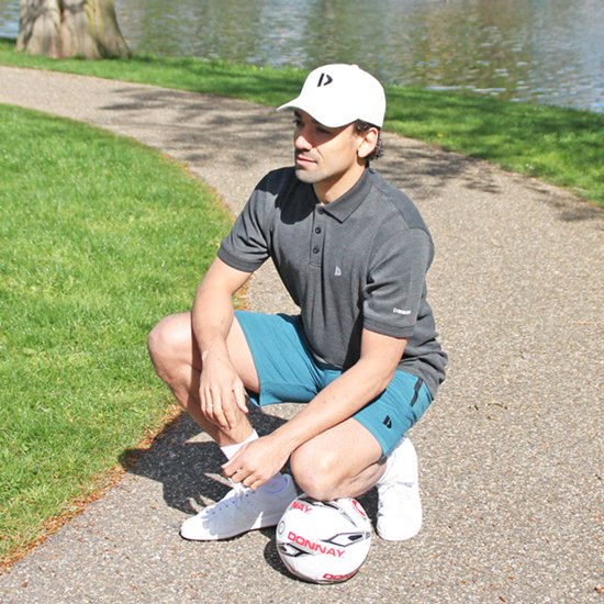 Donnay Polo 2-Pack - Polo Sport - Homme - Taille S - Grijs