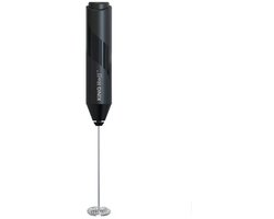 Kinghoff KH1811 - Elektrische Melkopschuimer - Krachtige Opklopmotor voor Romige Schuim - RVS Whisk - Werkt op 2x AA Batterijen (niet inbegrepen)