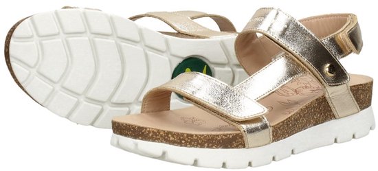 Sandales Panama Jack Selam Shine dorées - Taille 40