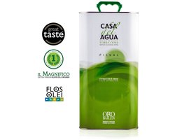 Casa del Agua - Extra Vierge Olijfolie - 100% Picual Olijven- 5 Liter Blik - Koudgeperst - Lage Zuurheid - Rijk aan Polyfenolen