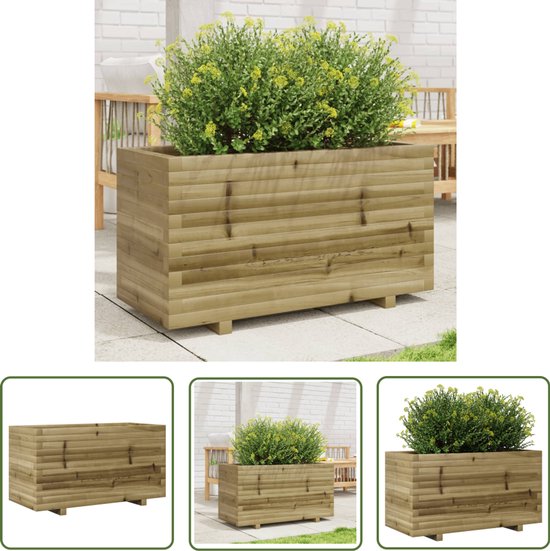Relaxdays plantenbak met klimrek - wit - hout Relaxdays plantenbak met klimrek - wit - hout