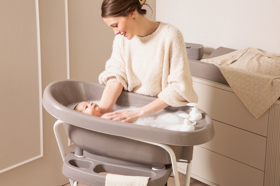 Support de bain Bébé-jou Click 103 cm Chalk craie