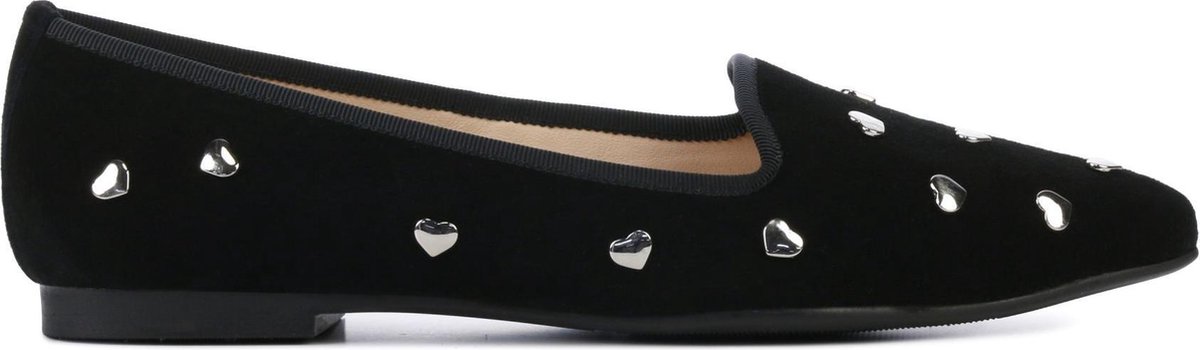 Stefano Lauran Vrouwen Ballerina's - Marian - Zwart - Maat 37 | bol.com