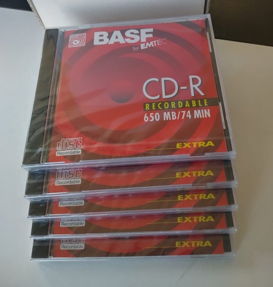 BASF CD-R - 5 Stuks | bol