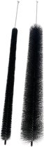 Radiatorborstel set met steel 100 cm - Radiator reinigen - Schoonmaakborstel voor de verwarming - Stofborstel - Ragers CV