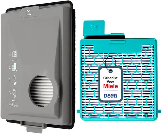 Stofzuiger HEPA Filter geschikt voor Miele S 380 S380
